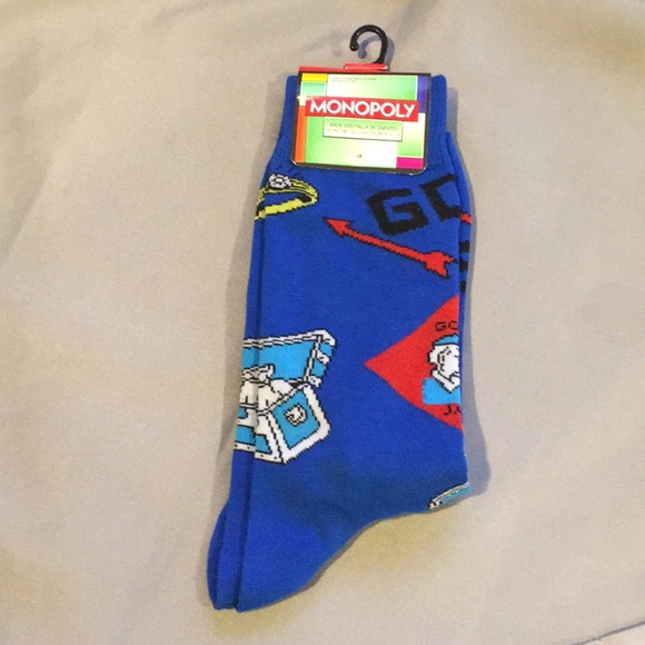 Planet Sox Other - Planet Sox Monopoly Crew Socks